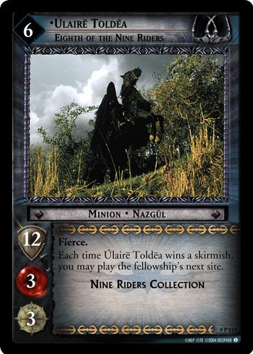 Ulaire Toldea, Eighth of the Nine Riders (P)